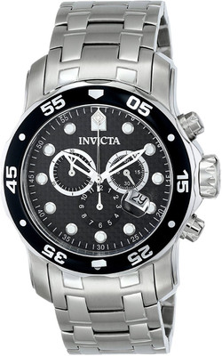 

Invicta Carbon fiber12444 Invicta Men's 17082 Pro Diver Analog Display Swiss Quartz Silver Watch Watch - For Men