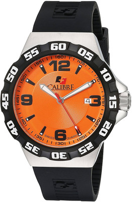 

Calibre Orange14550 Calibre Men's SC-4L1-04-079 Lancer Analog Display Quartz Black Watch Watch - For Men