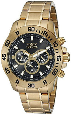 

Invicta black11868 Invicta Men's 21487 Specialty Analog Display Swiss Quartz Gold Watch Watch - For Men