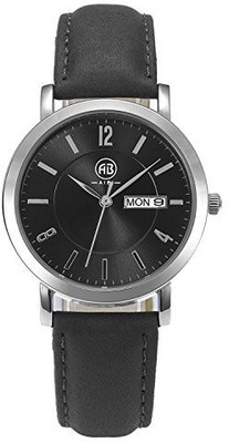 

AIBI Black24996 AIBI AIBI Men's Black Waterproof Dress Small Wrist Watches with Day & Date;36MM Case Watch - For Men