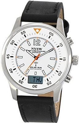 

Timechant White18576 SOLAR Atomic Watch! Solar Time Aviator Solar Power radio controlled Watch (1067) Watch - For Men