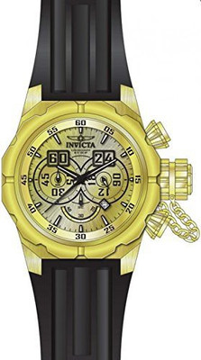 

Invicta gold21870 Invicta Men's 'Russian Diver' Quartz Stainless Steel and Silicone Casual Watch, Color:Black (Model: 21628) Watch - For Men