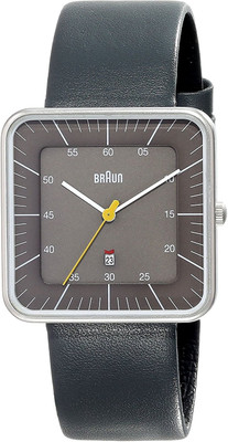

Braun Brown 5565 Braun Men's BN0042GYGYG Classic Calendar Analog Display Quartz Grey Watch Watch - For Men