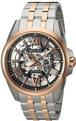 

Bulova Black24279 Bulova Men's Automatic Stainless Steel Casual WatchMulti Color (Model: 98A166) Watch - For Men