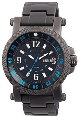

REACTOR Black13344 REACTOR Men's 56518 Fallout 2 Black Stainless Steel Watch with Link Bracelet Watch - For Men