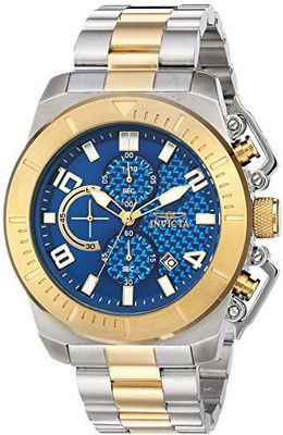 

Invicta Blue25509 Invicta Men's 'Pro Diver' Quartz Stainless Steel Casual Watch, Color:Two Tone (Model: 23407) Watch - For Men