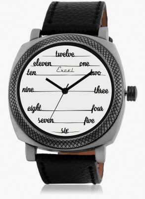 

Excel Antiq Slive Exclusive Grey Dial Watch for Mens Watch - For Boys