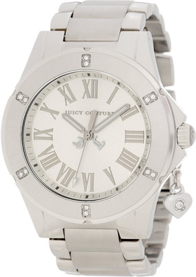 

Juicy Couture Silver 6564 Juicy Couture Women's 1900893 Rich Girl Stainless Steel Bracelet Watch Watch - For Women
