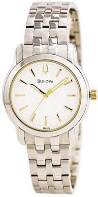 

Bulova white11493 Bulova 98A125 Mens Silver Watch Watch - For Men