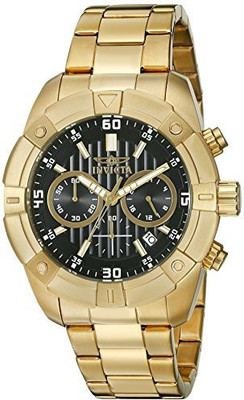 

Invicta Black19566 Invicta Men's 21470 Specialty Analog Display Japanese Quartz Gold-Plated Watch Watch - For Men