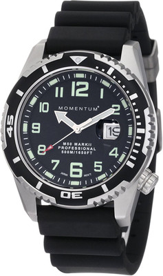 

Momentum Black960 Momentum Men's 1M-DV52B1B M50 Mark II Military Inspired Black Rubber Watch Watch - For Men
