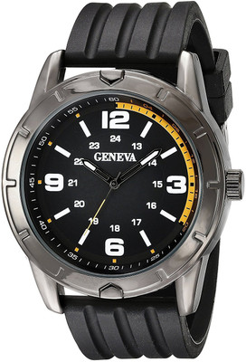

Geneva Black 16431 Geneva Men's FMDJM513 Analog Display Quartz Black Watch Watch - For Men