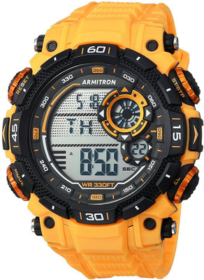 

Armitron Sport Grey 3792 Armitron Sport Men's 40/8397YLW Digital Chronograph Yellow Resin Strap Watch Watch - For Men