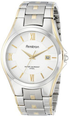 

Armitron silver4290 Armitron Men's 20/4413SVTT Two-Tone Bracelet and Silver Dial Dress Watch Watch - For Men