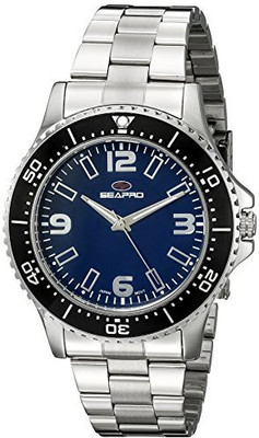 

Seapro Blue 16230 Seapro Men's SP5332 Analog Display Quartz Silver Watch Watch - For Men