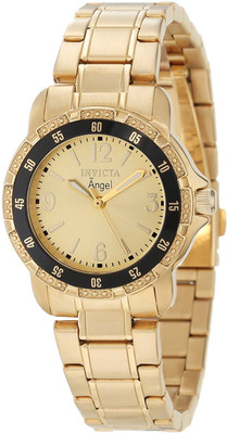 

Invicta gold5010 Invicta Women's 0550 Angel Collection 18k Gold-Plated Stainless Steel Watch Watch - For Men