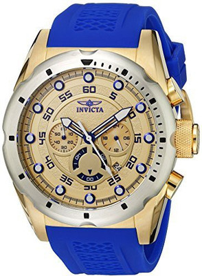

Invicta Gold18363 Invicta Men's 20307 Speedway Stainless Steel Watch With Blue PU Band Watch - For Men