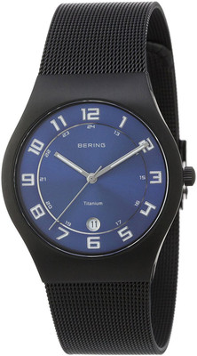 

Bering Blue 5967 BERING Time 11937-227 Mens Classic Collection Watch with Mesh Band and scratch resistant sapphire crystal. Designed in Denmark. Watch - For Men