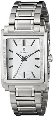 

Bulova White9099 Bulova Men's 96E113 Diamond Case Watch Watch - For Men