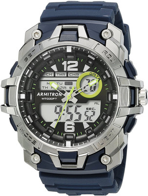 

Armitron Sport Black3591 Armitron Sport Men's 20/5157NVY Analog-Digital Chronograph Navy Blue Resin Strap Watch Watch - For Men
