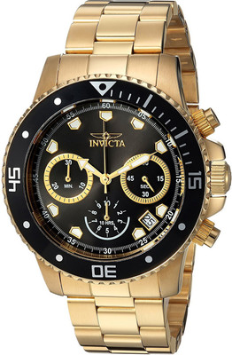 

Invicta Black3615 Invicta Men's 'Pro Diver' Quartz Stainless Steel Diving Watch, Color:Gold-Toned (Model: 21893) Watch - For Men