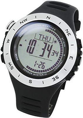 

LAD WEATHER Grey25686 [LAD WEATHER] Swiss sensor Altimeter Barometer Digital Compass Weather Forecast Step/ Mountain data Watches Watch - For Boys & Girls