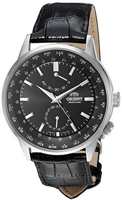 

Orient black22206 Orient Men's 'Adventurer' Japanese Automatic Stainless Steel and Leather Dress Watch, Color:Black (Model: FFA06002B0) Watch - For Men