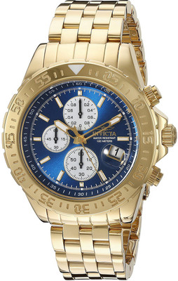 

Invicta Blue17427 Invicta Men's 18855 Aviator Analog Display Japanese Quartz Gold Watch Watch - For Men