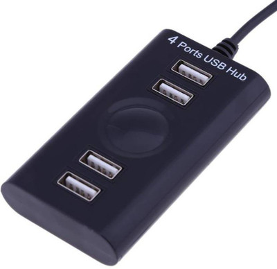 

durReey 4 Port High Speed Transmission Parallel Interface 2.0 P1701 USB Hub(Black)