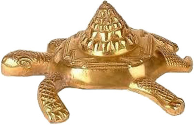 Kesar Zems Meru Shree Yantra on Kachua - Tortoise Plated Yantra