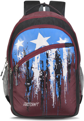 

Justcraft King 900U 35 L Backpack(Multicolor), Maroon