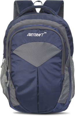 

Justcraft Goldy 1000D 30 L Backpack(Grey)