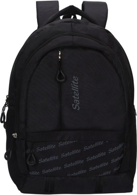 

Satellite Black Laptop Backpack 25 L Laptop Backpack(Black)