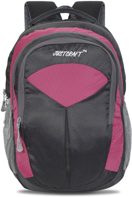 Justcraft Goldy 1000D 30 L Backpack(Pink), Dark pink