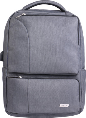 

Carlton London ES9849-Grey Waterproof Backpack(Grey, 18 L)