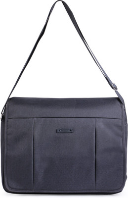 

Carlton London ES9743-Black Waterproof Messenger Bag(Black, 15 L)