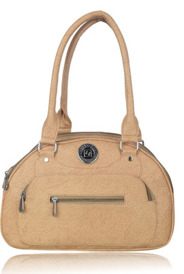 

Leather Land Italian 'D' Cut Bag In "Skin Cream" Waterproof Shoulder Bag(Beige, 6 L)