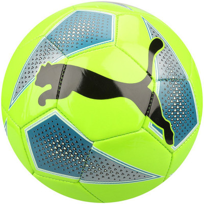 

Puma Big Cat 2 Green Soccer Ball Football - Size: (Pack of 1, Multicolor