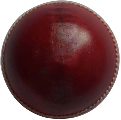 kts KTS01_Maroon Cricket Leather Ball(Pack of 1, Maroon)