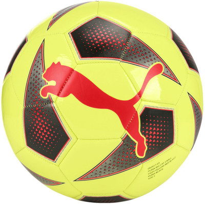 

Puma Big Cat 2 Yellow Red Soccer Ball Football - Size: (Pack of 1, Multicolor