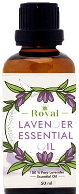 

Royal Lavender Essential Oil, 100% Steam Distilled Natural, Pure and Organic (50ML)(50 ml)