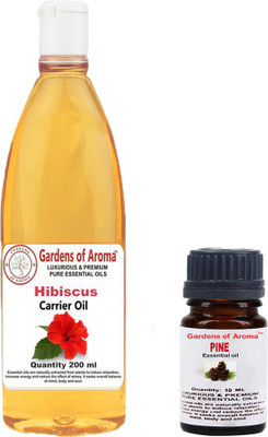 Gardens Of Aroma Pine Essential And Hibiscus Carrier Oil(210 ml)