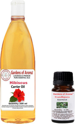 

Gardens Of Aroma Gandhpura Essential Oil And Hibiscus carrier Oil(210 ml)