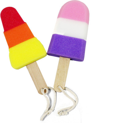 

EZ Life 2 Piece Candy Bath Sponge - Multicolor