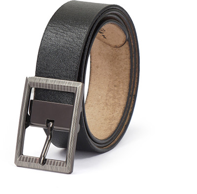 

Celebrino Men Casual Black Genuine Leather Belt