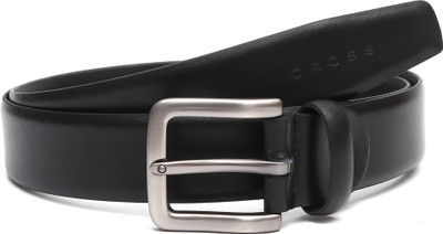 

Cross Men Formal Black Genuine Leather Belt