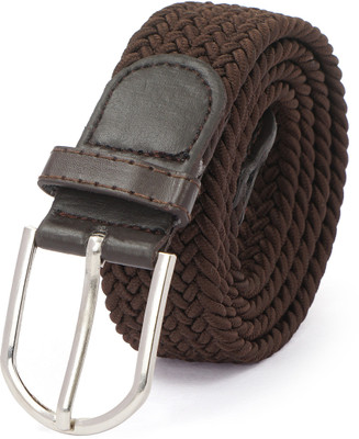 

Celebrino Men & Women Casual Brown Nylon Belt