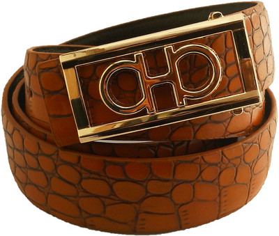 

SGE89 Men & Women Casual, Party, Formal, Evening Brown Artificial Leather Belt