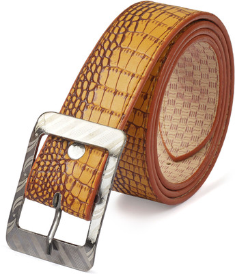 

Celebrino Men Casual Tan Artificial Leather Belt
