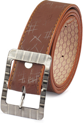 

Celebrino Men Casual Brown Artificial Leather Belt
